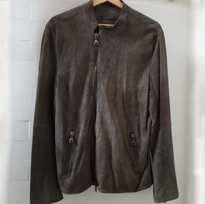 TODAY ONLY*John Varvatos Collection Leather Jacket